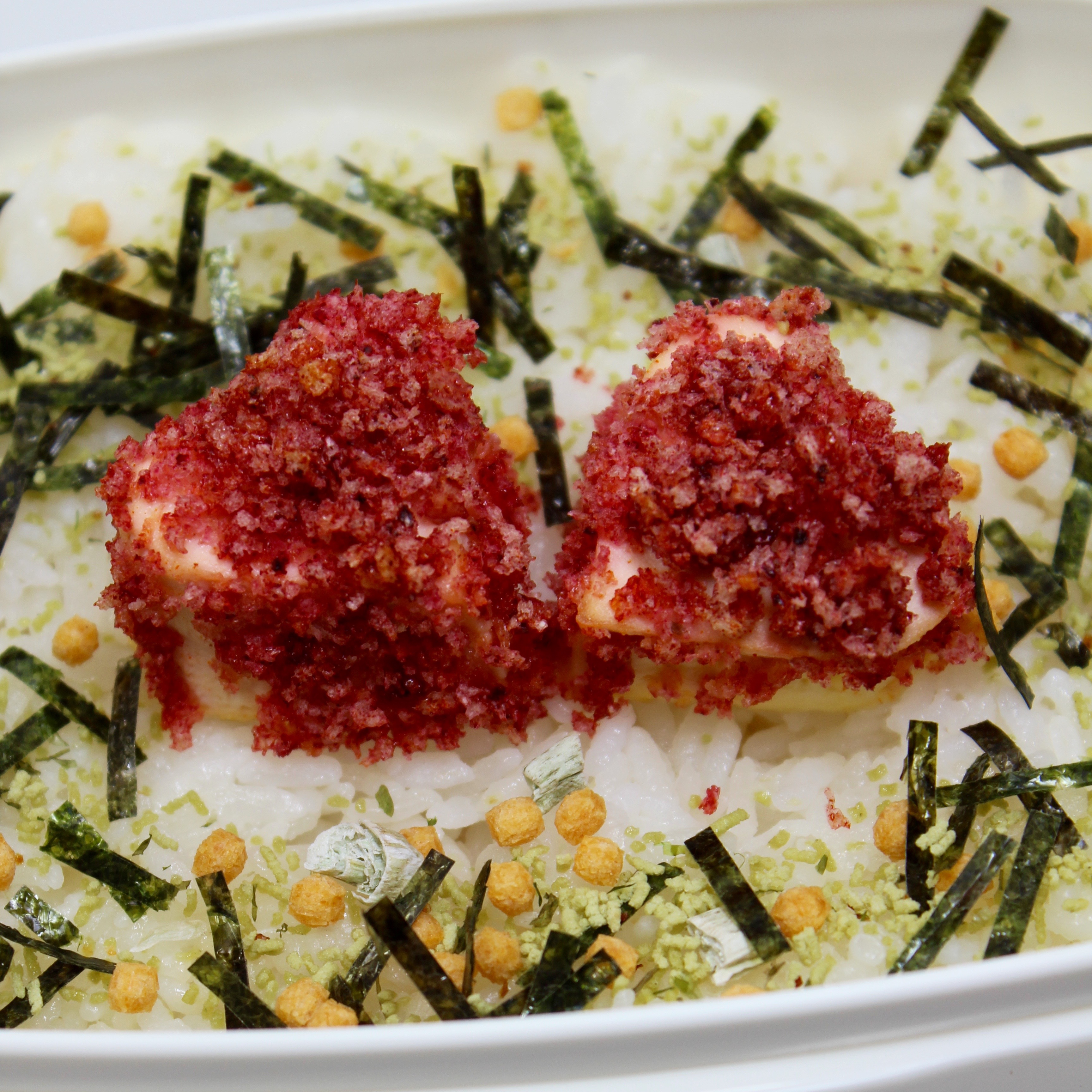 japanese bento tofu nuggets #tofu #meatlessmonday #easyrecipe #kidfriendly #quick